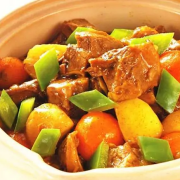 Dark Soy Braised Chunky Beef Brisket