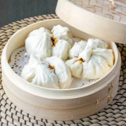 Hong Kong Honey Roasted BBQ Pork Buns (2 Pcs)