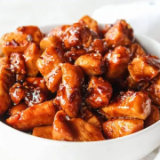 Thai Sweet and Spicy Chicken on Rice